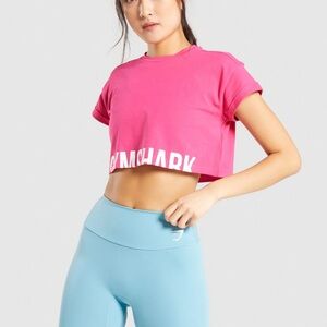 gymshark cropped t-shirt